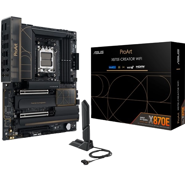 ASUS ProArt X870E-Creator WiFi ATX Motherboard for AMD Socket AM5 CPUs